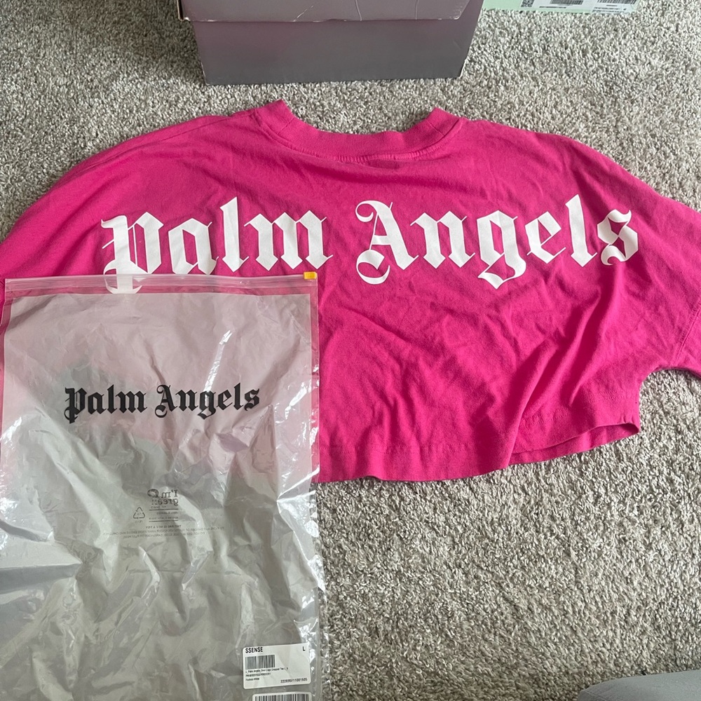 Palm angels crop top